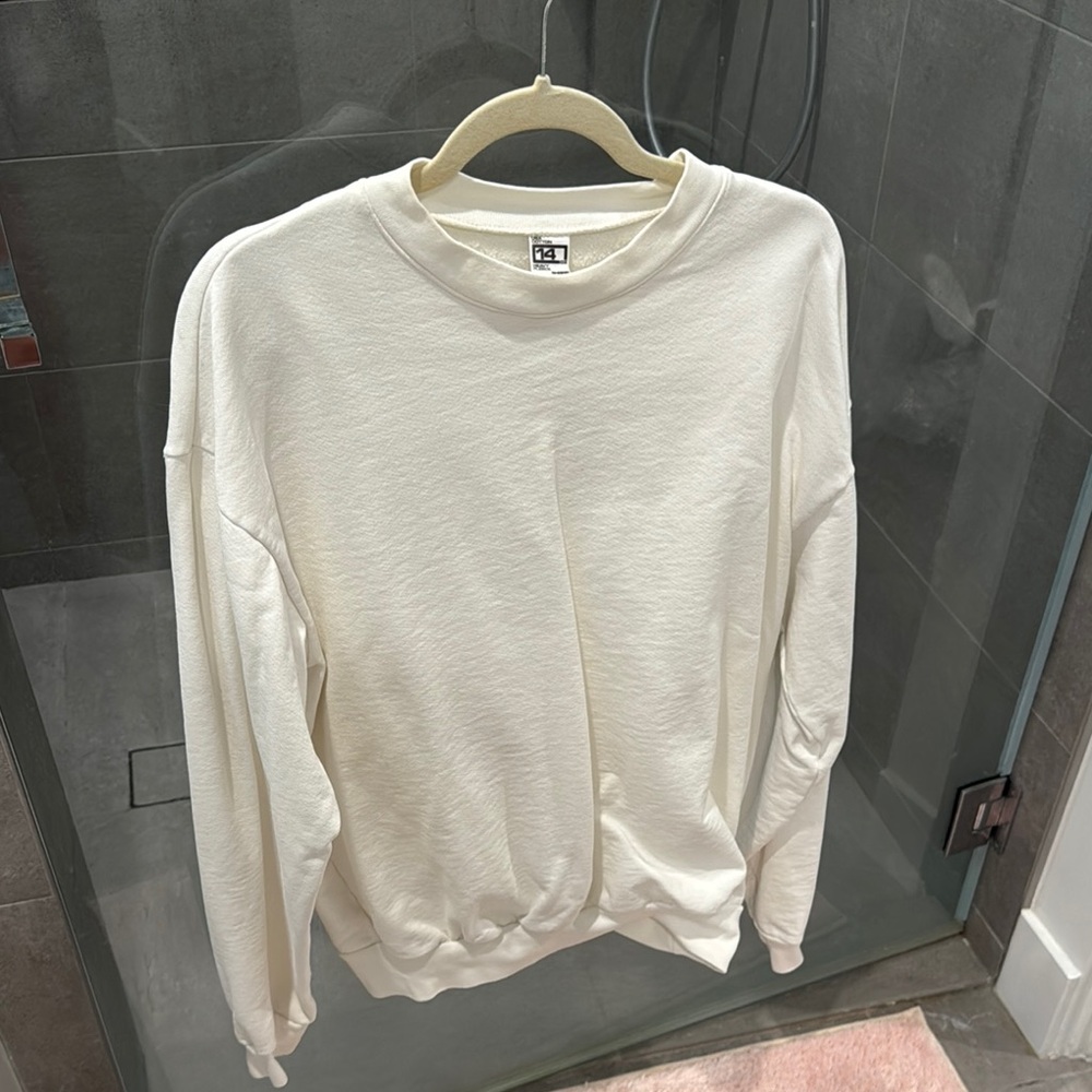 Los Angeles Apparel Cream Crewneck Sweater